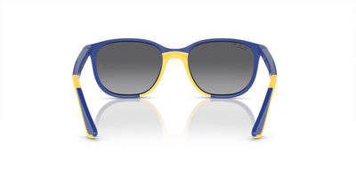 Ray-Ban Junior RJ9078S Light Blue On Yellow/Grey Polarised #colour_light-blue-on-yellow-grey-polarised