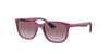 Ray-Ban Junior RJ9078S Fuchsia On Violet/Violet #colour_fuchsia-on-violet-violet