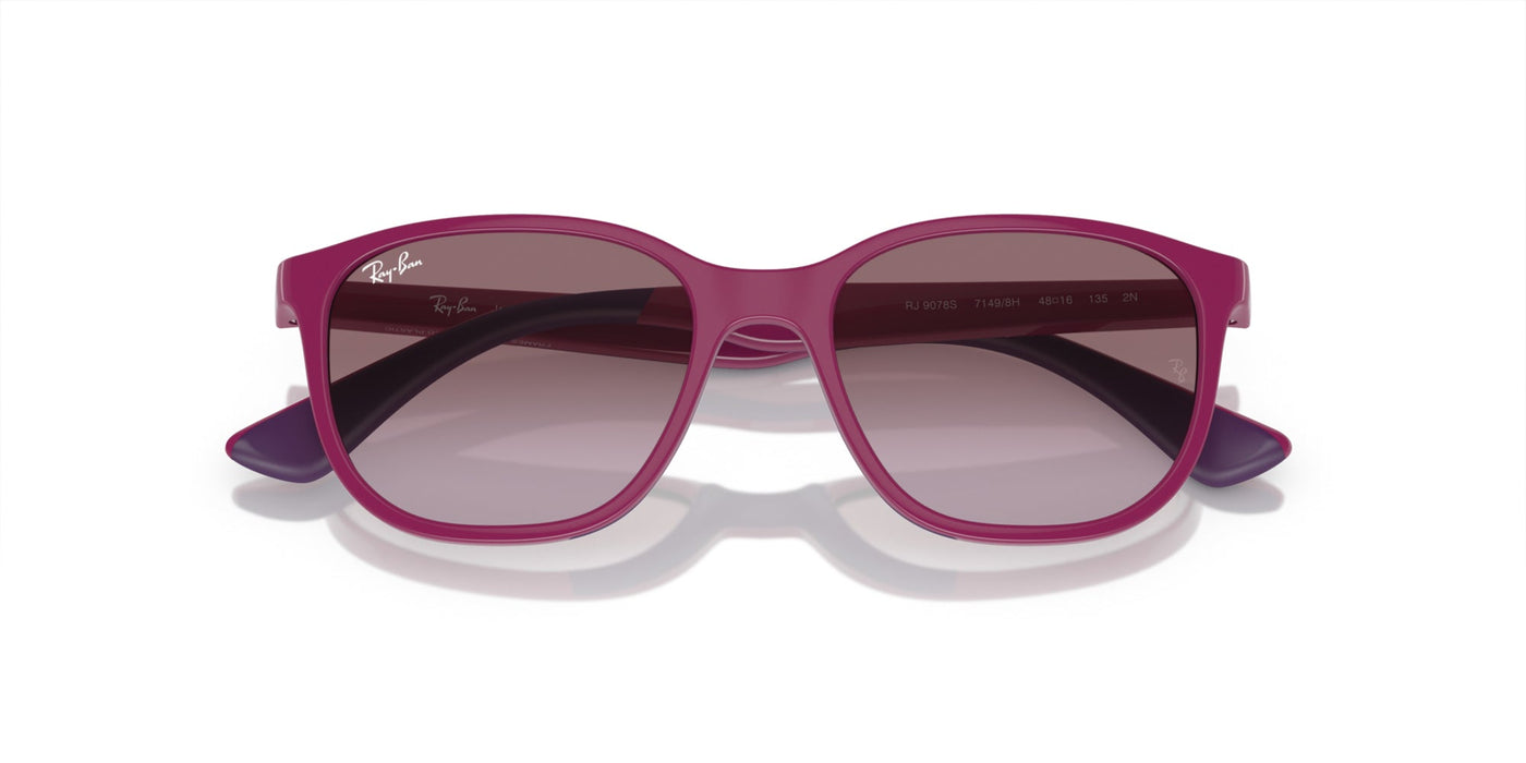 Ray-Ban Junior RJ9078S Fuchsia On Violet/Violet #colour_fuchsia-on-violet-violet