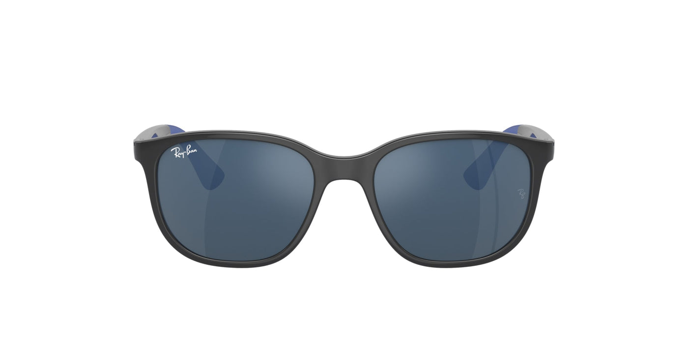 Ray-Ban Junior RJ9078S Grey On Blue/Dark Blue #colour_grey-on-blue-dark-blue