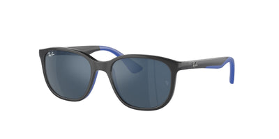 Ray-Ban Junior RJ9078S Grey On Blue/Dark Blue #colour_grey-on-blue-dark-blue