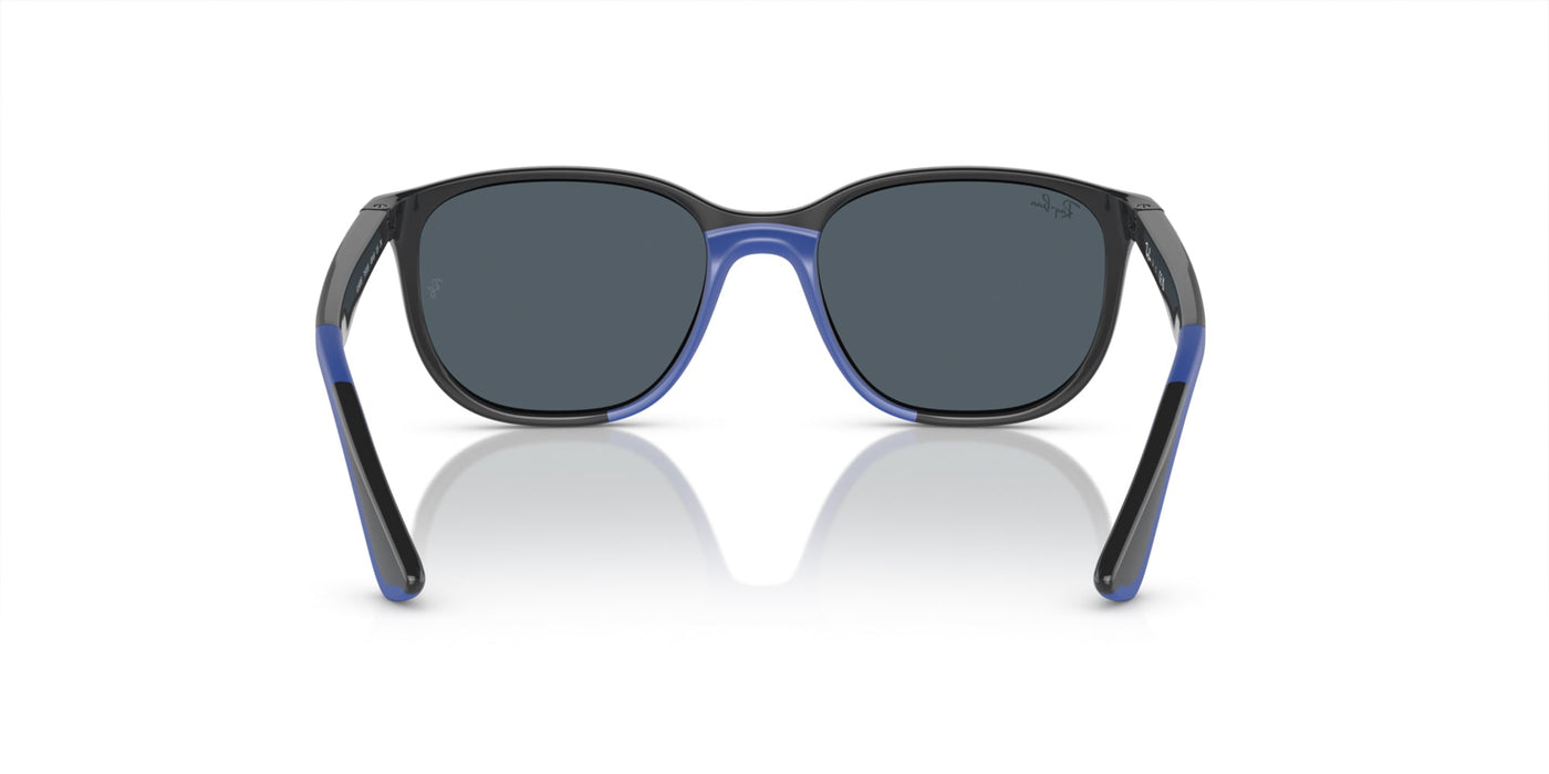 Ray-Ban Junior RJ9078S Grey On Blue/Dark Blue #colour_grey-on-blue-dark-blue