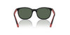 Ray-Ban Junior RJ9079S Black On Red/Dark Green #colour_black-on-red-dark-green