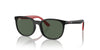 Ray-Ban Junior RJ9079S Black On Red/Dark Green #colour_black-on-red-dark-green