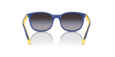 Ray-Ban Junior RJ9079S Light Blue On Yellow/Violet #colour_light-blue-on-yellow-violet