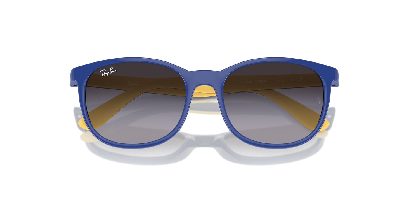 Ray-Ban Junior RJ9079S Light Blue On Yellow/Violet #colour_light-blue-on-yellow-violet