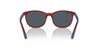 Ray-Ban Junior RJ9079S Red On Blue/Dark Blue #colour_red-on-blue-dark-blue