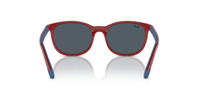 Ray-Ban Junior RJ9079S Red On Blue/Dark Blue #colour_red-on-blue-dark-blue