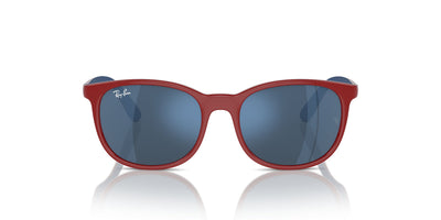 Ray-Ban Junior RJ9079S Red On Blue/Dark Blue #colour_red-on-blue-dark-blue