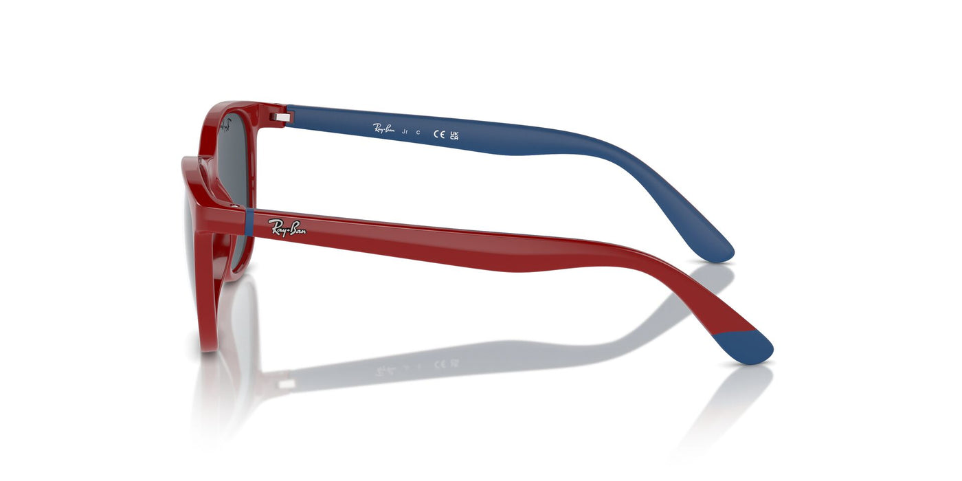 Ray-Ban Junior RJ9079S Red On Blue/Dark Blue #colour_red-on-blue-dark-blue