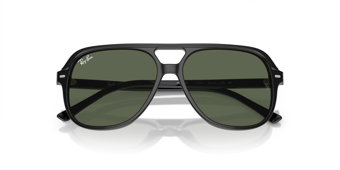 Ray-Ban Junior Bill RJ9096S Black/Dark Green #colour_black-dark-green