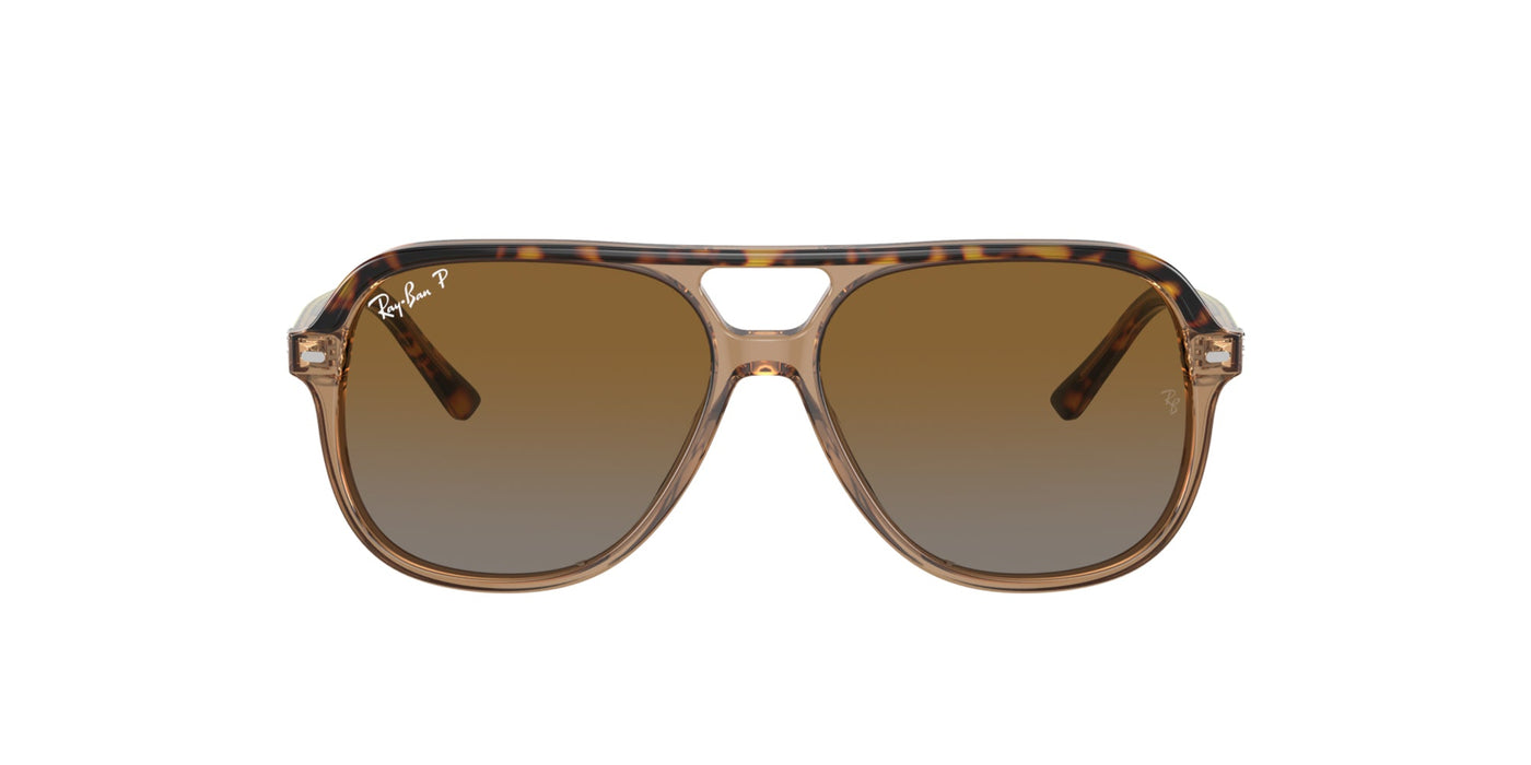 Ray-Ban Junior Bill RJ9096S Havana On Transparent Brown/Brown-Grey Polarised #colour_havana-on-transparent-brown-brown-grey-polarised