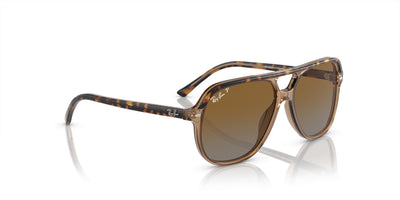 Ray-Ban Junior Bill RJ9096S Havana On Transparent Brown/Brown-Grey Polarised #colour_havana-on-transparent-brown-brown-grey-polarised