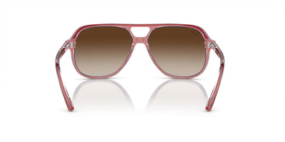 Ray-Ban Junior Bill RJ9096S Top Red-Orange-Light Purple/Brown #colour_top-red-orange-light-purple-brown