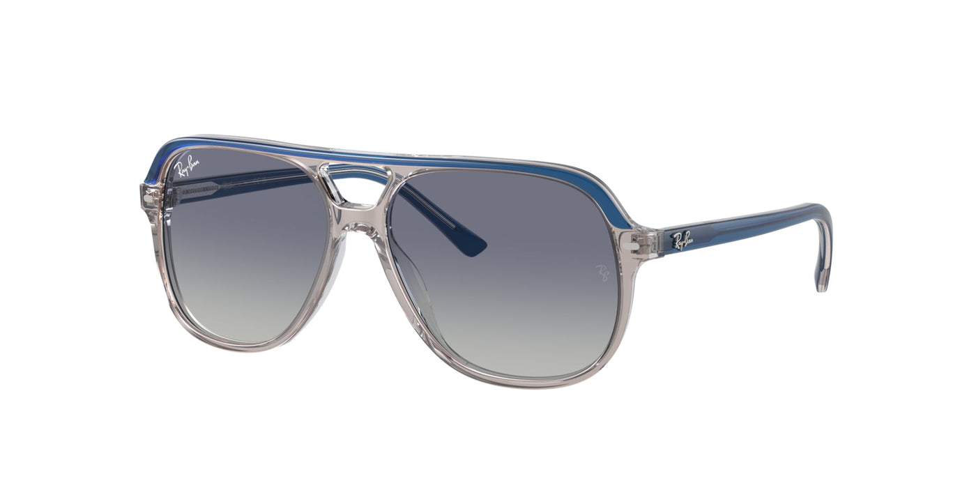 Ray-Ban Junior Bill RJ9096S Top Dark Blue-Brown-Light Grey/Grey-Blue #colour_top-dark-blue-brown-light-grey-grey-blue