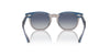 Ray-Ban Junior RJ9098S Top Dark Blue Brown-Light Grey/Grey/Blue #colour_top-dark-blue-brown-light-grey-grey-blue