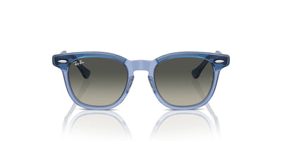 Ray-Ban Junior RJ9098S Top Violet Transparent Violet/Grey #colour_top-violet-transparent-violet-grey