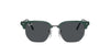 Ray-Ban Junior New Clubmaster RJ9116S Opal Green On Gunmetal/Dark Grey #colour_opal-green-on-gunmetal-dark-grey