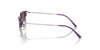Ray-Ban Junior New Clubmaster RJ9116S Opal Violet On Silver/Grey/Violet #colour_opal-violet-on-silver-grey-violet