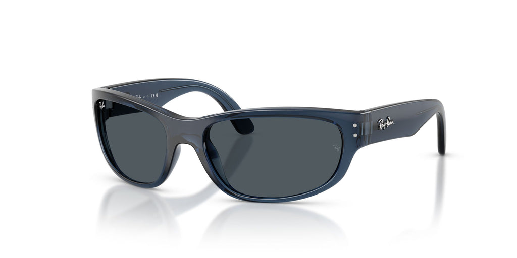 Ray-Ban Junior RJ9189S Transparent Blue/Dark Grey #colour_transparent-blue-dark-grey
