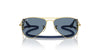 Ray-Ban Junior RJ9506S Gold/Light Blue Mirror #colour_gold-light-blue-mirror