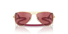 Ray-Ban Junior RJ9506S Gold/Red Hiper 8 Mirror #colour_gold-red-hiper-8-mirror