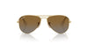 Ray-Ban Junior RJ9506S Gold/Brown Polarised #colour_gold-brown-polarised