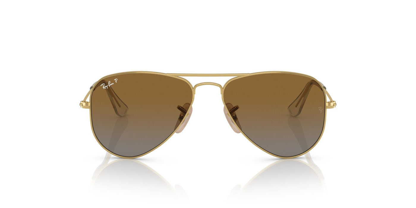 Ray-Ban Junior RJ9506S Gold/Brown Polarised #colour_gold-brown-polarised