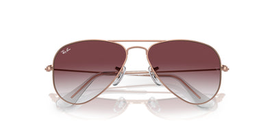 Ray-Ban Junior RJ9506S Rose Gold/Dark Violet Gradient #colour_rose-gold-dark-violet-gradient