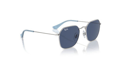 Ray-Ban Junior RJ9594S Silver/Dark Blue #colour_silver-dark-blue