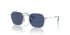 Ray-Ban Junior RJ9594S Silver/Dark Blue #colour_silver-dark-blue