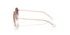 Ray-Ban Junior RJ9594S Rose Gold/Clear-Dark Violet #colour_rose-gold-clear-dark-violet