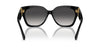 Ralph Lauren The Overszed Ricky RL8221 Black/Grey Gradient #colour_black-grey-gradient