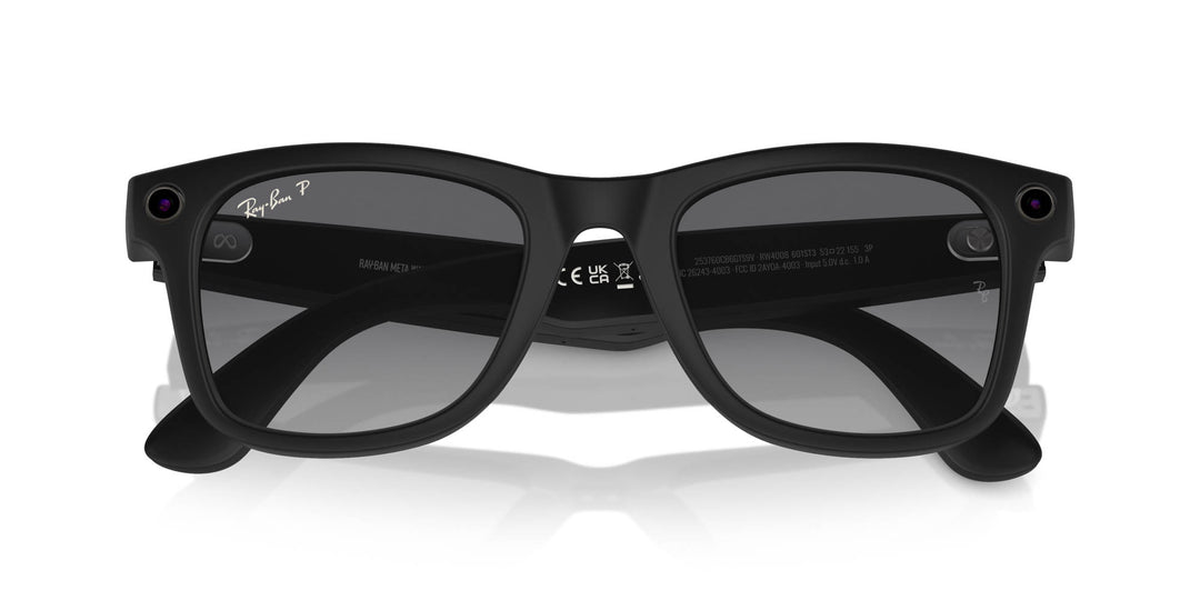 Ray-Ban Meta Wayfarer RW4008 Wayfarer Sunglasses | Fashion Eyewear US