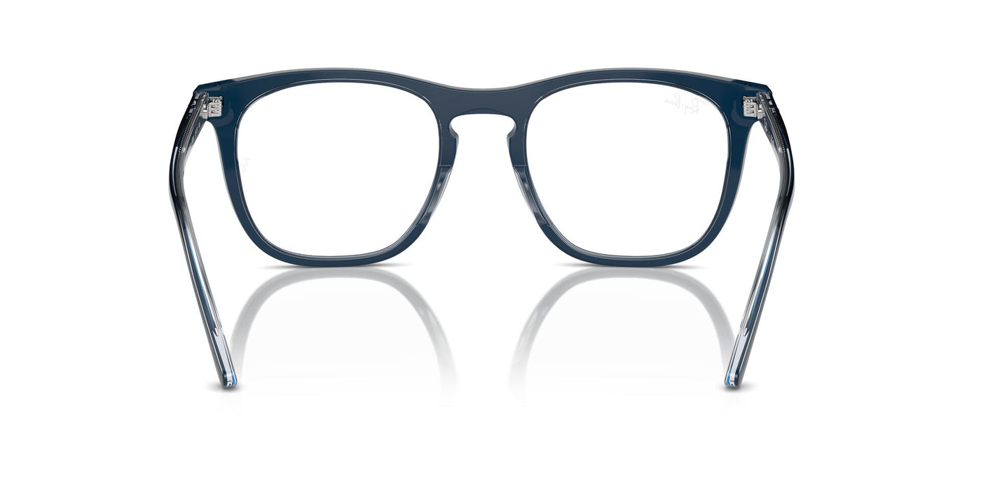 Ray-Ban RB2210V Blue On Transparent Blue #colour_blue-on-transparent-blue