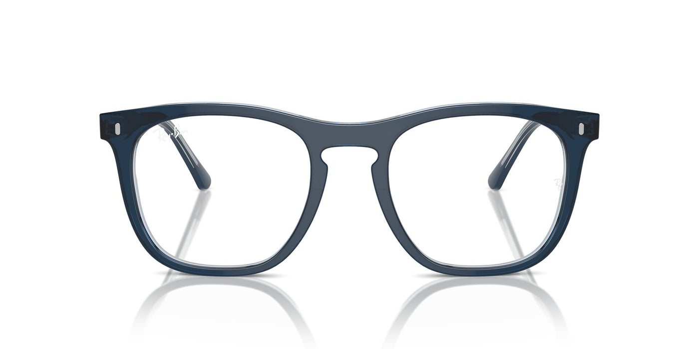 Ray-Ban RB2210V Blue On Transparent Blue #colour_blue-on-transparent-blue
