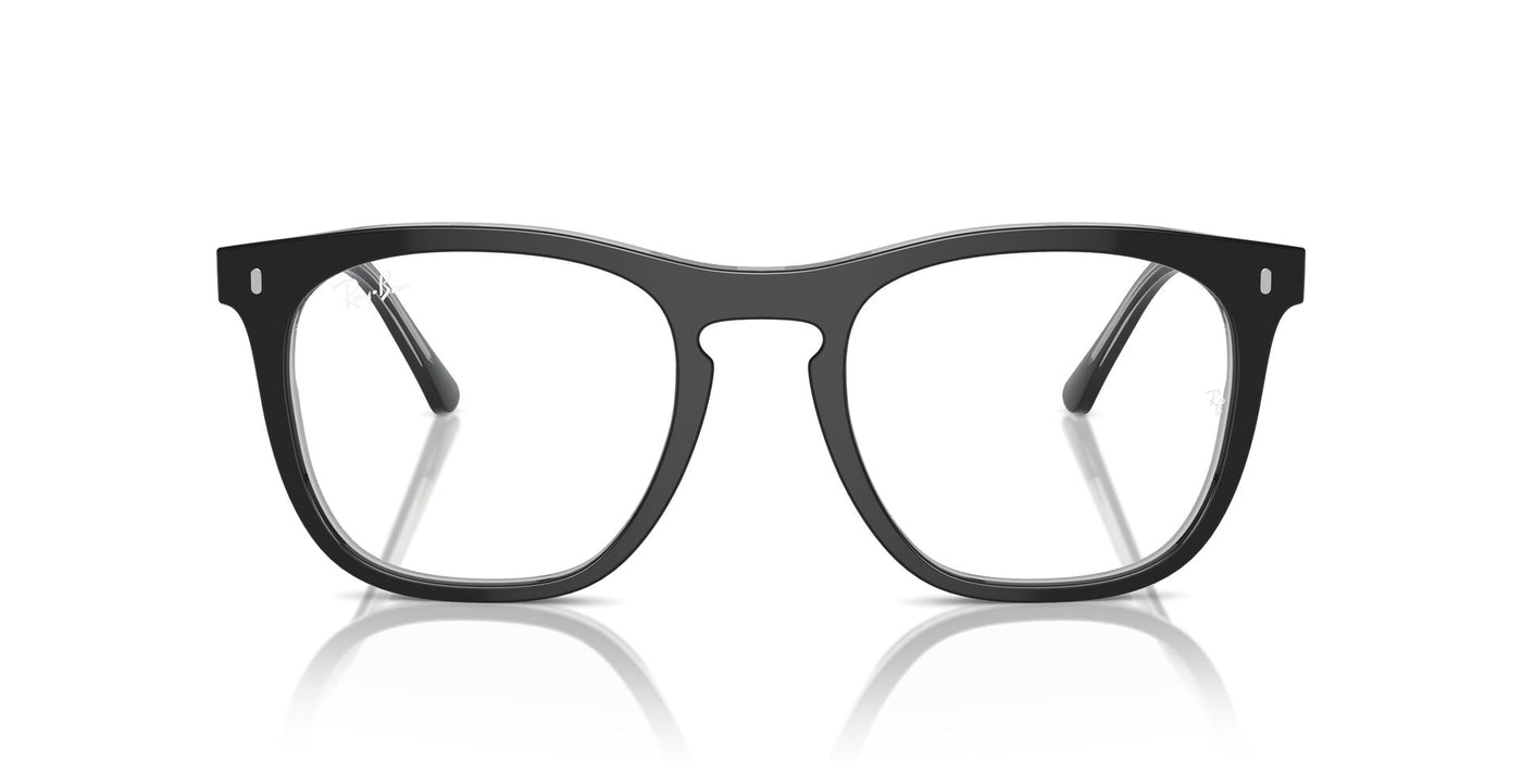 Ray-Ban RB2210V Dark Grey On Transparent Light Grey #colour_dark-grey-on-transparent-light-grey
