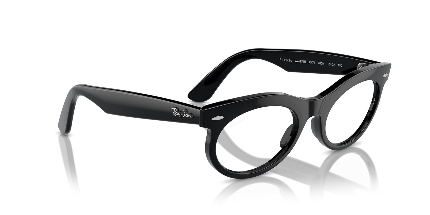 Ray-Ban Wayfarer Oval RB2242V Black #colour_black