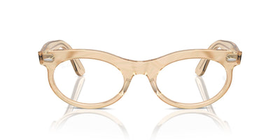 Ray-Ban Wayfarer Oval RB2242V Photo Waves Brown #colour_photo-waves-brown