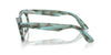 Ray-Ban Wayfarer Oval RB2242V Striped Transparent Green #colour_striped-transparent-green