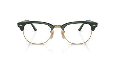 Ray-Ban Clubmaster RB5154 Green On Gold #colour_green-on-gold