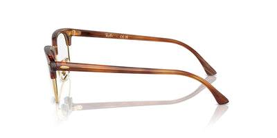 Ray-Ban Clubmaster RB5154 Striped Brown #colour_striped-brown