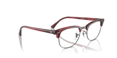 Ray-Ban Clubmaster RB5154 Striped Red #colour_striped-red