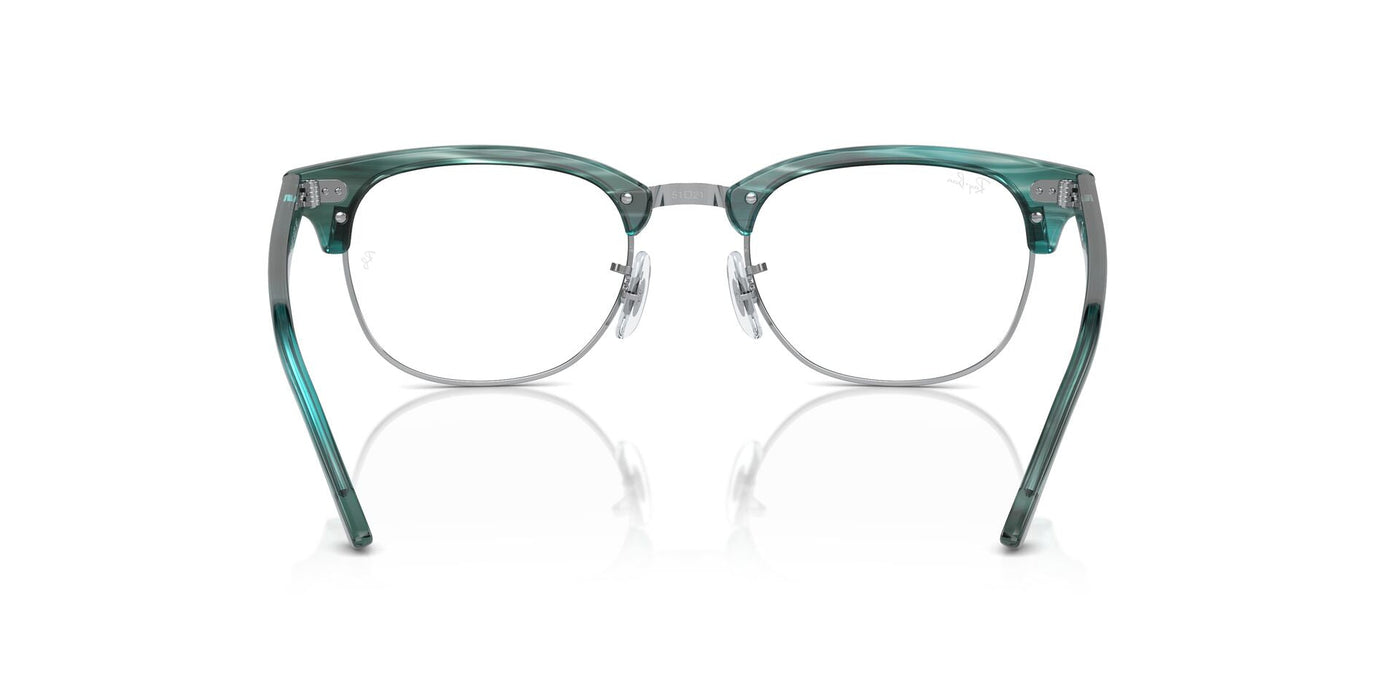 Ray-Ban Clubmaster RB5154 Striped Green #colour_striped-green