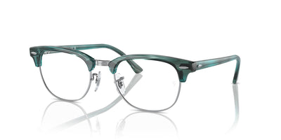 Ray-Ban Clubmaster RB5154 Striped Green #colour_striped-green