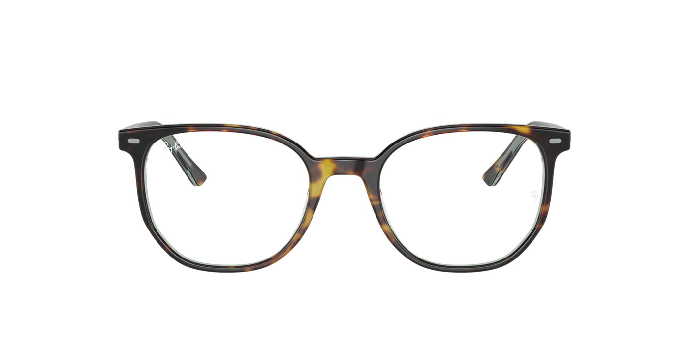 Ray-Ban Elliot RB5397 Havana On Transparent Green #colour_havana-on-transparent-green