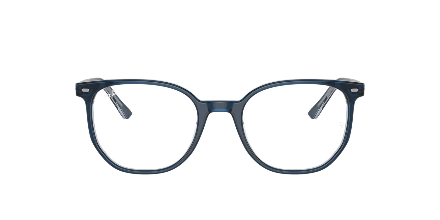Ray-Ban Elliot RB5397 Blue On Transparent Blue #colour_blue-on-transparent-blue