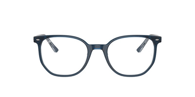 Ray-Ban Elliot RB5397 Blue On Transparent Blue #colour_blue-on-transparent-blue