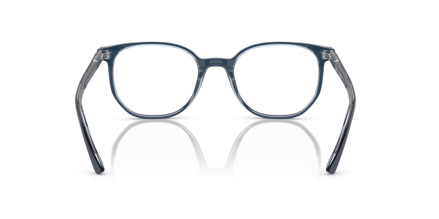 Ray-Ban Elliot RB5397 Blue On Transparent Blue #colour_blue-on-transparent-blue