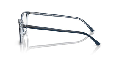 Ray-Ban Elliot RB5397 Blue On Transparent Blue #colour_blue-on-transparent-blue